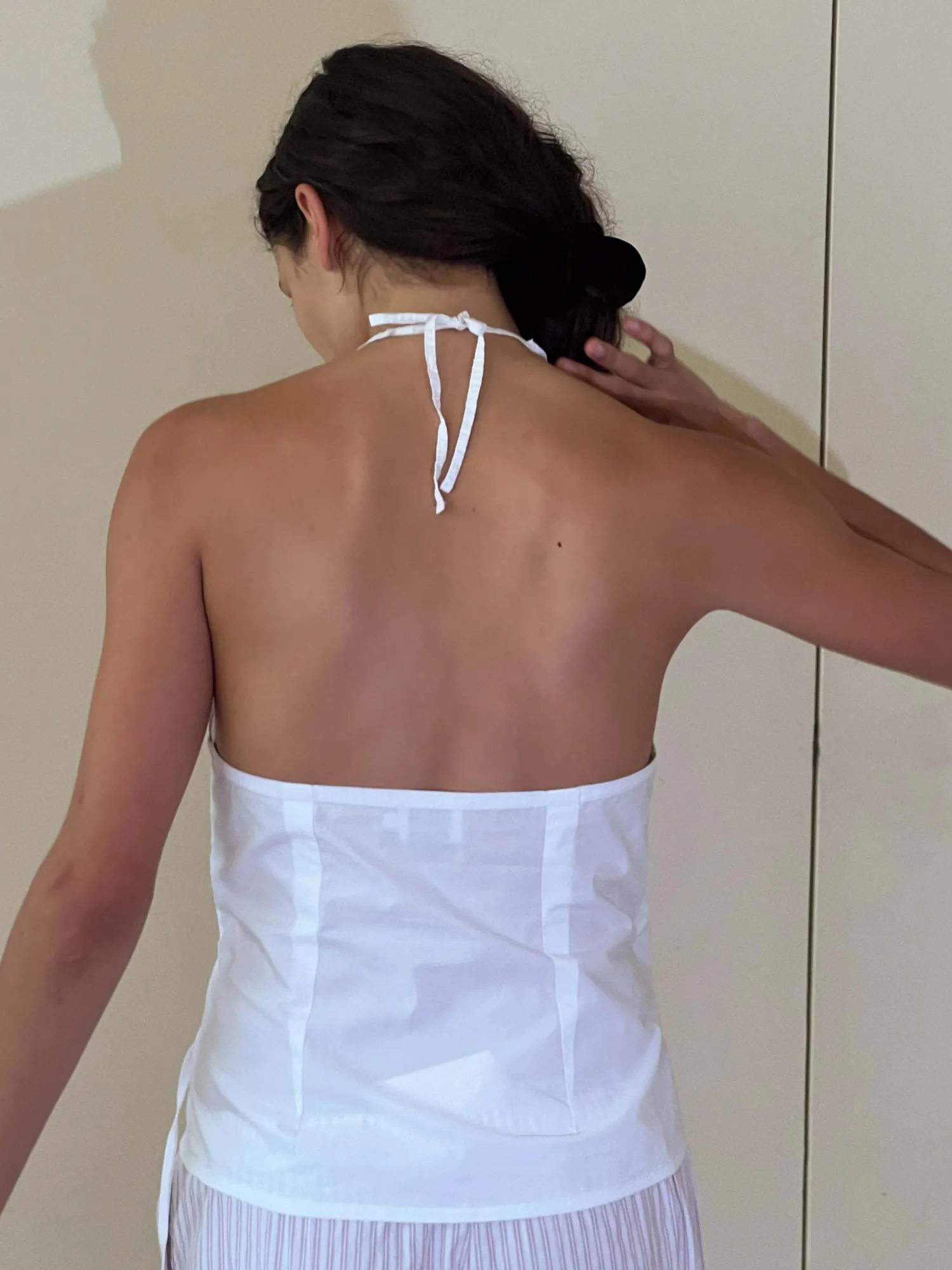 Deiji Studios Tops|Drawcord Halter