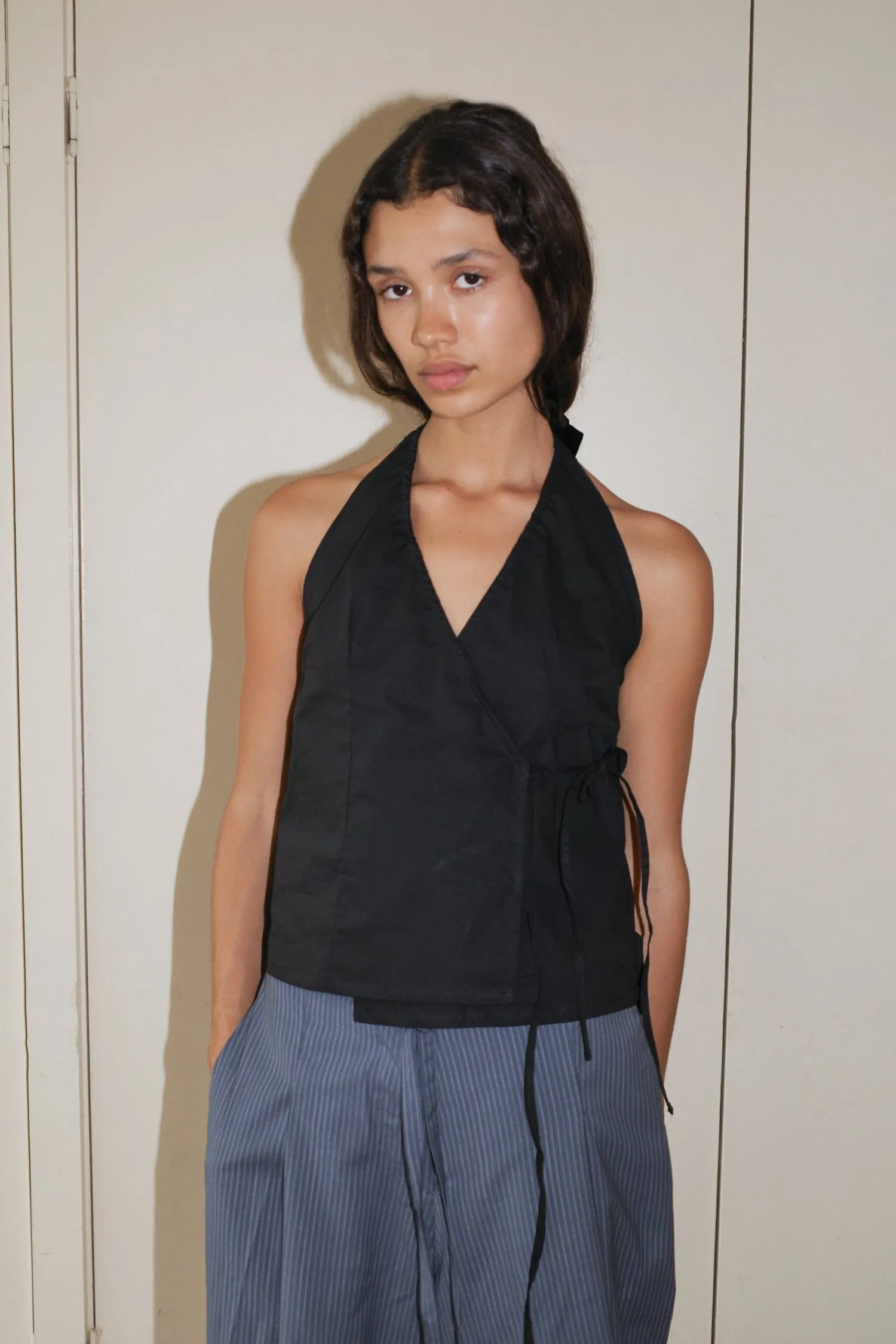 Deiji Studios Tops|Drawcord Halter
