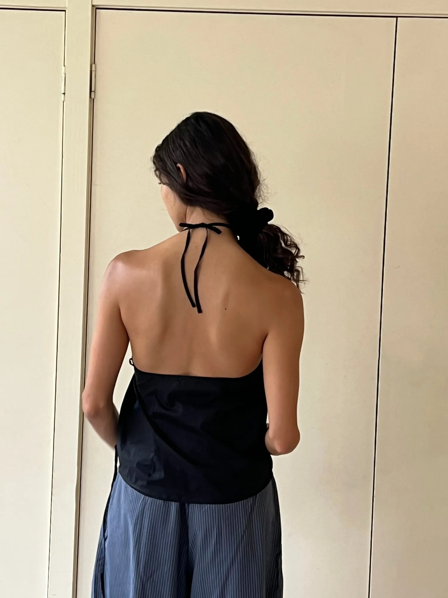 Deiji Studios Tops|Drawcord Halter
