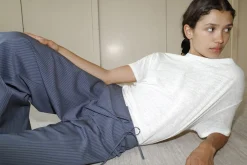 Deiji Studios Bottoms|Folded Wool Pant