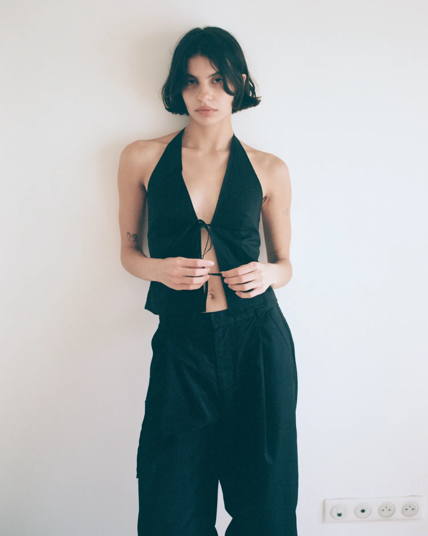 Deiji Studios Tops|Open Halter Top