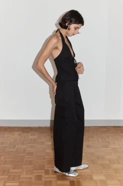 Deiji Studios Tops|Open Halter Top