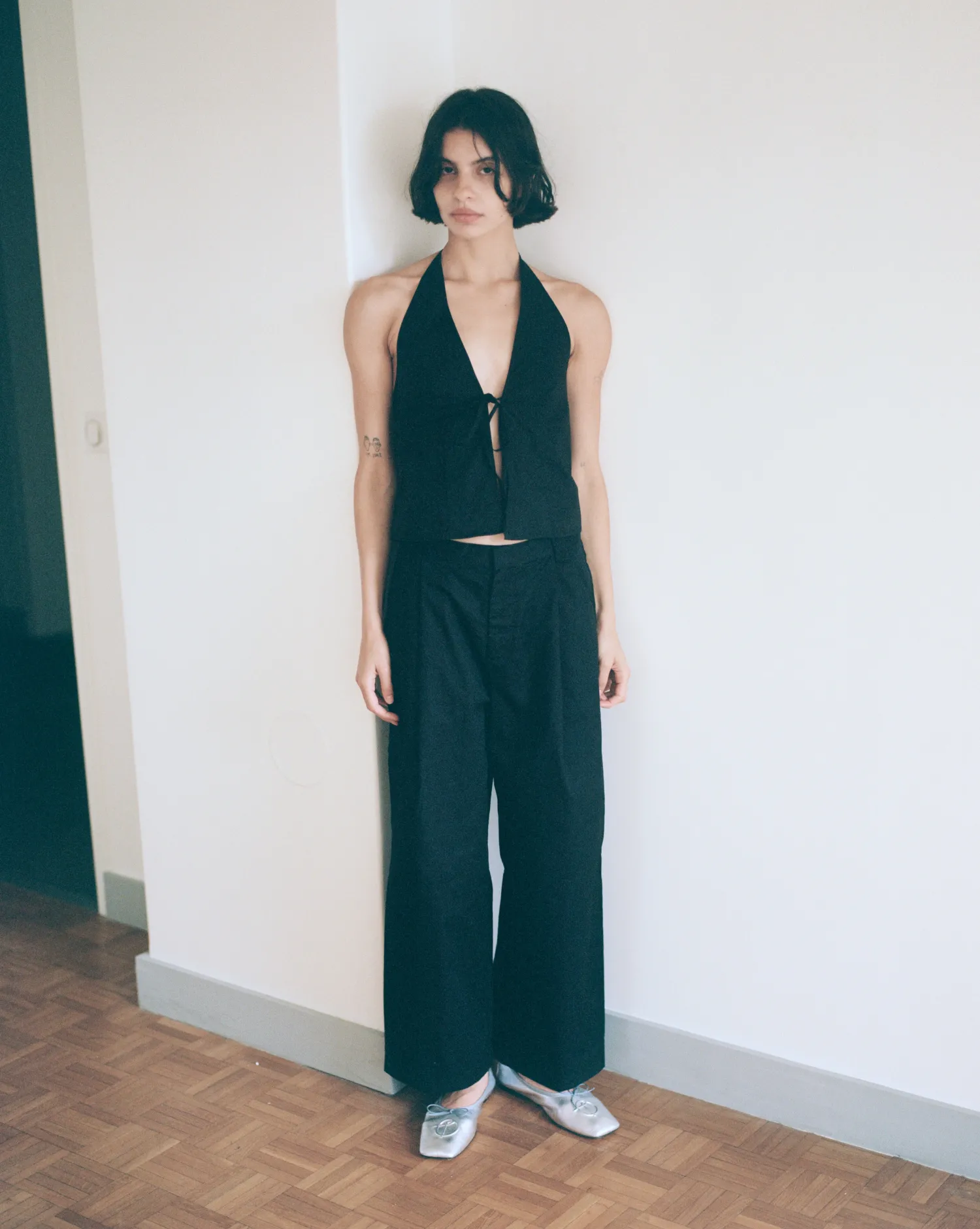 Deiji Studios Tops|Open Halter Top