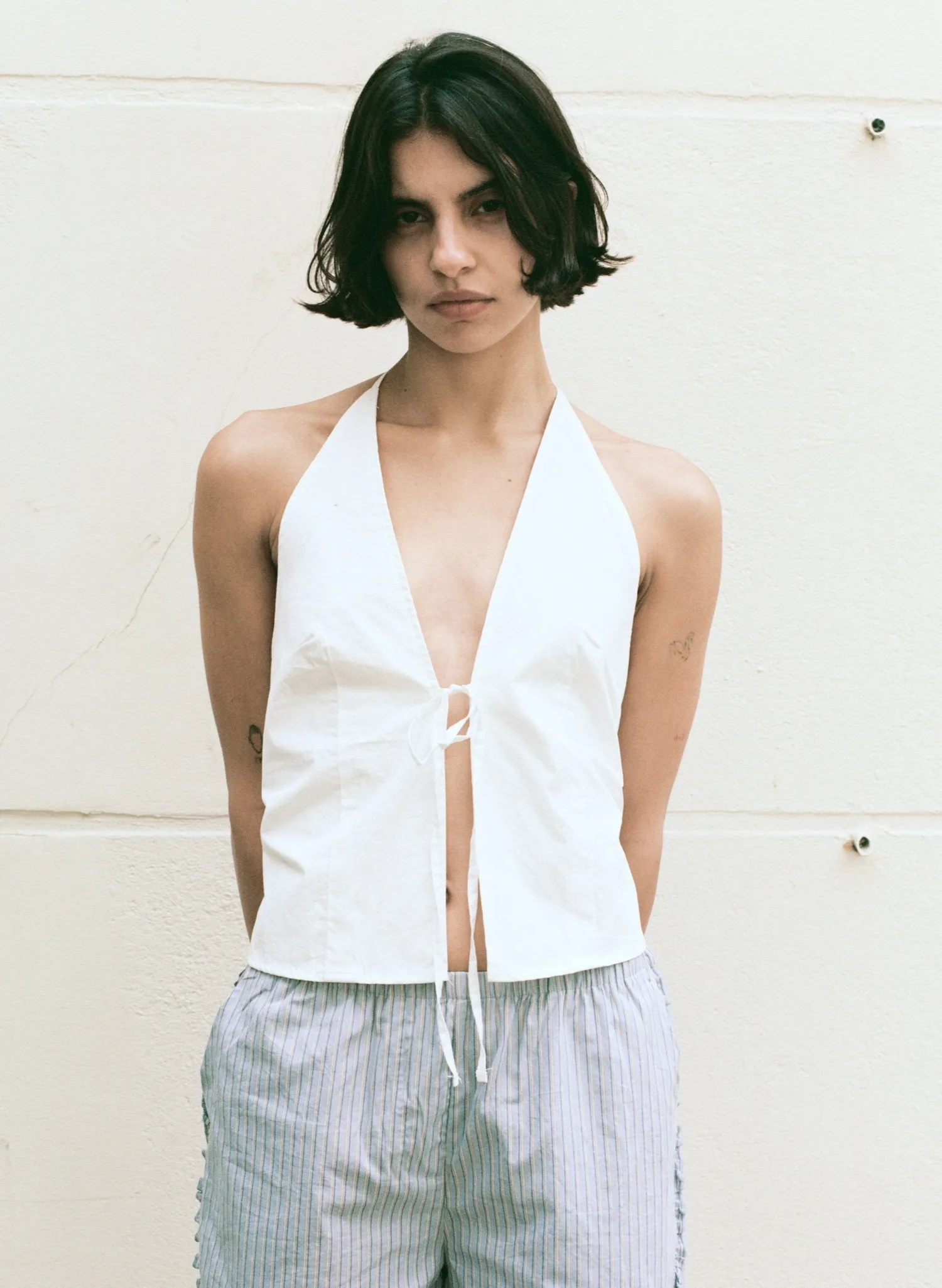 Deiji Studios Tops|Open Halter Top