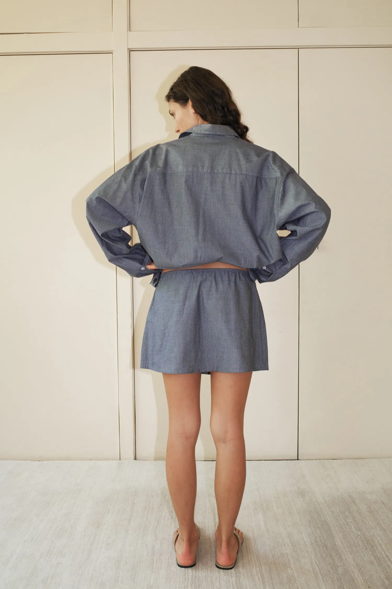 Deiji Studios Bottoms|Placket Skirt