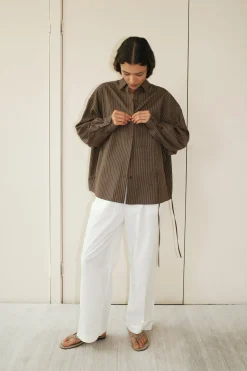 Deiji Studios Tops|Pocket Wool Shirt