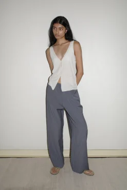 Deiji Studios Bottoms|Pure Wool Ease Trouser