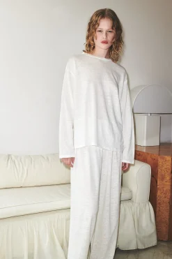 Deiji Studios JerseySeparates|Tops|soft long sleeve top