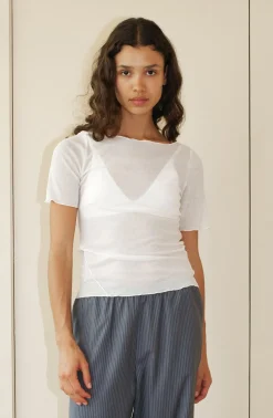Deiji Studios JerseySeparates|Tops|Square Knit Tee