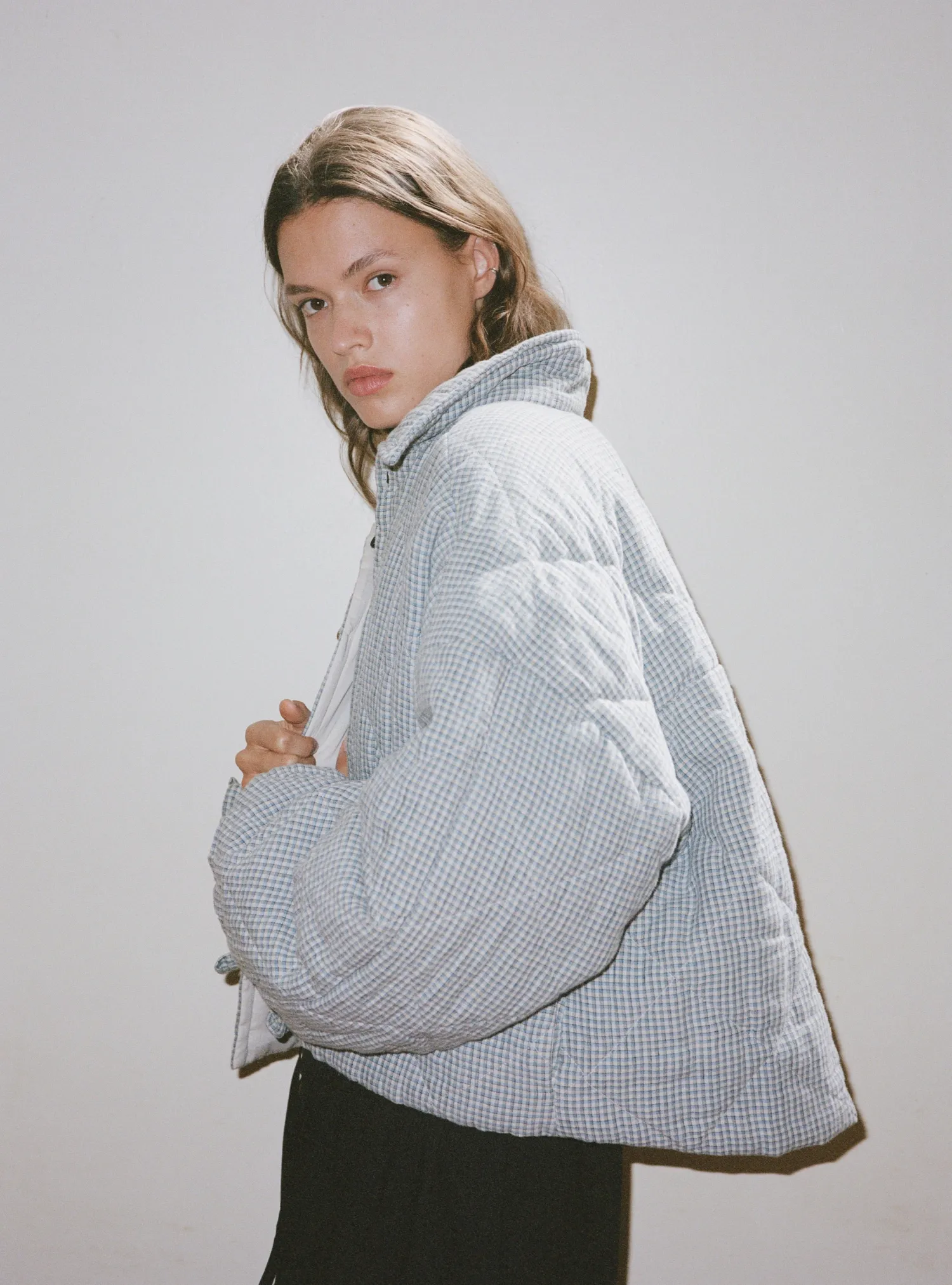 Deiji Studios Outerwear|Tops|The Collared Quilt Coat