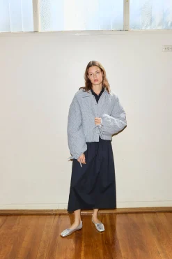 Deiji Studios Outerwear|Tops|The Collared Quilt Coat