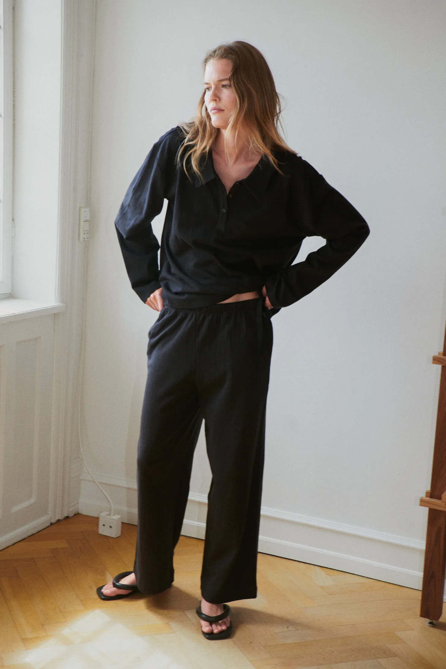 Deiji Studios JerseySeparates|Tops|the subtle button down