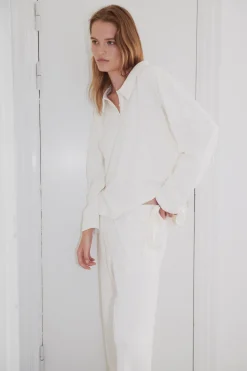 Deiji Studios JerseySeparates|Tops|the subtle button down