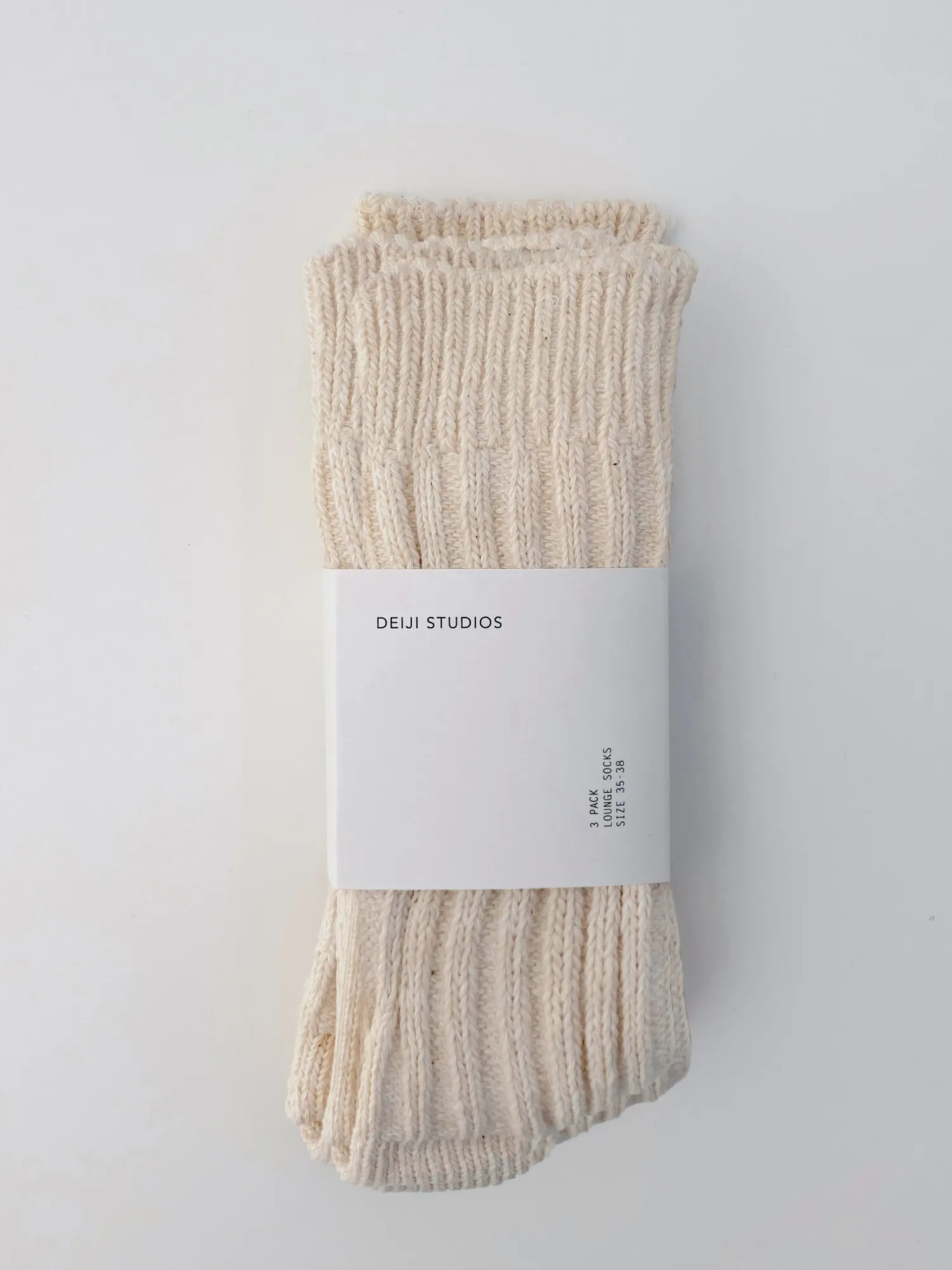 Deiji Studios Accessories|the woven sock 3 pack