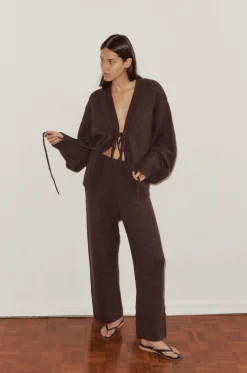 Deiji Studios Outerwear|Tops|Two Tie Front Cardigan