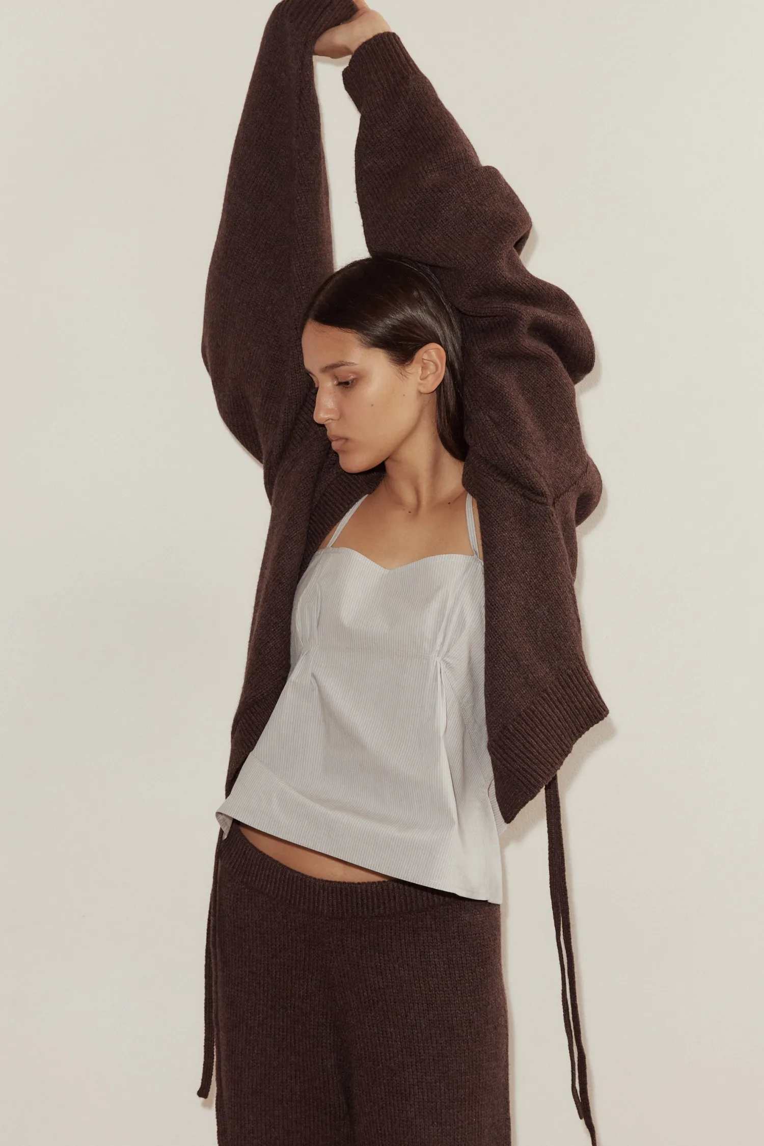 Deiji Studios Outerwear|Tops|Two Tie Front Cardigan