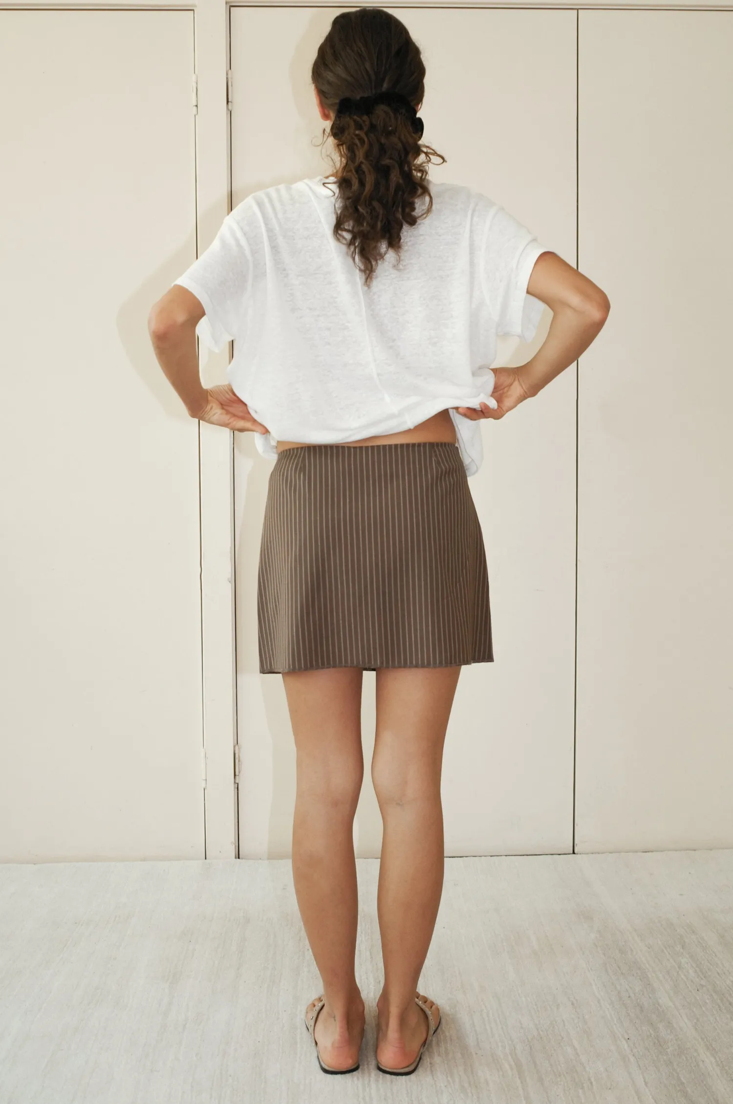 Deiji Studios Bottoms|Two Ties Skirt