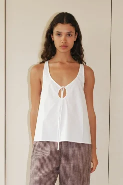 Deiji Studios Tops|U Shape Top