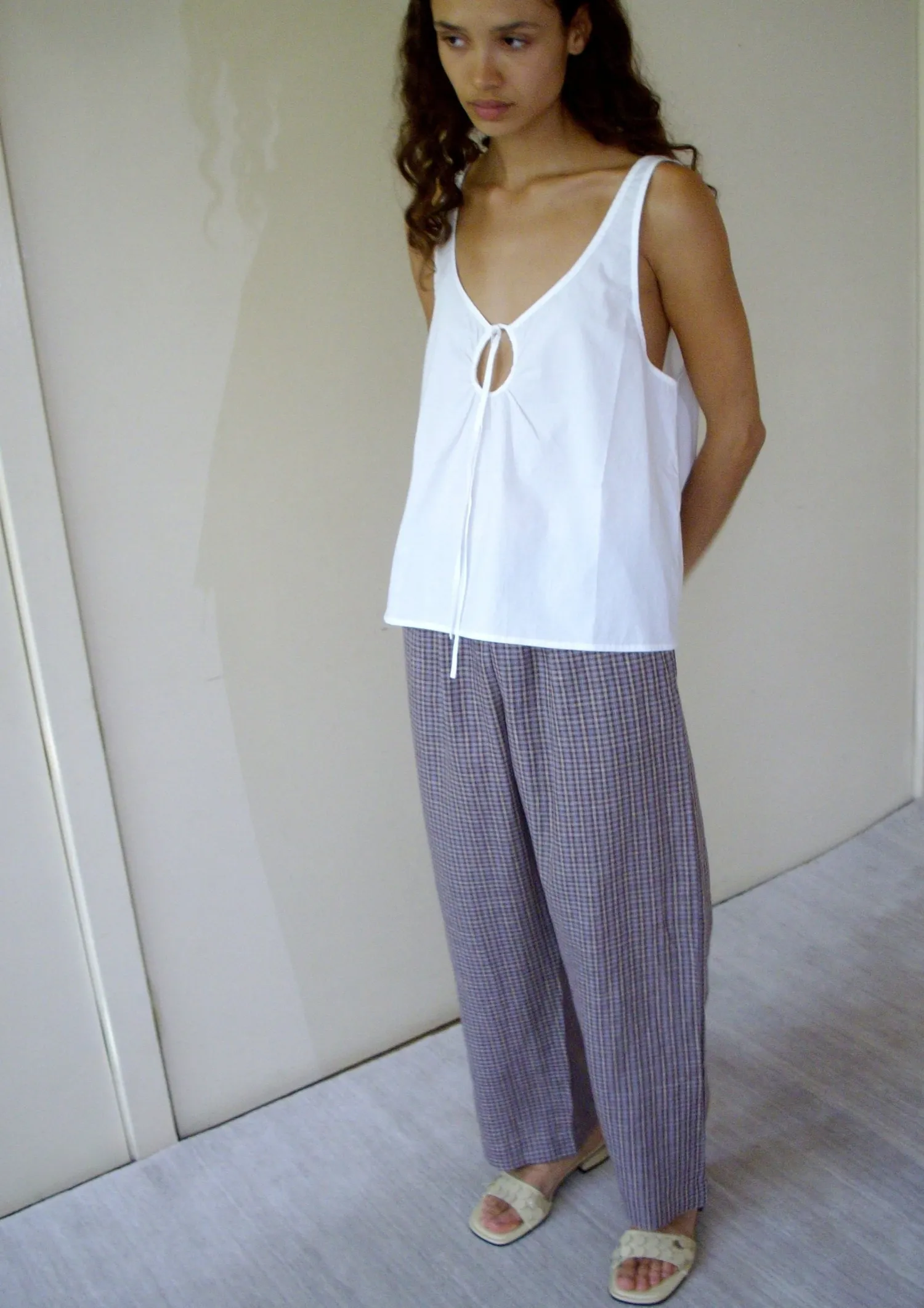 Deiji Studios Tops|U Shape Top