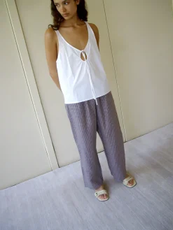 Deiji Studios Tops|U Shape Top