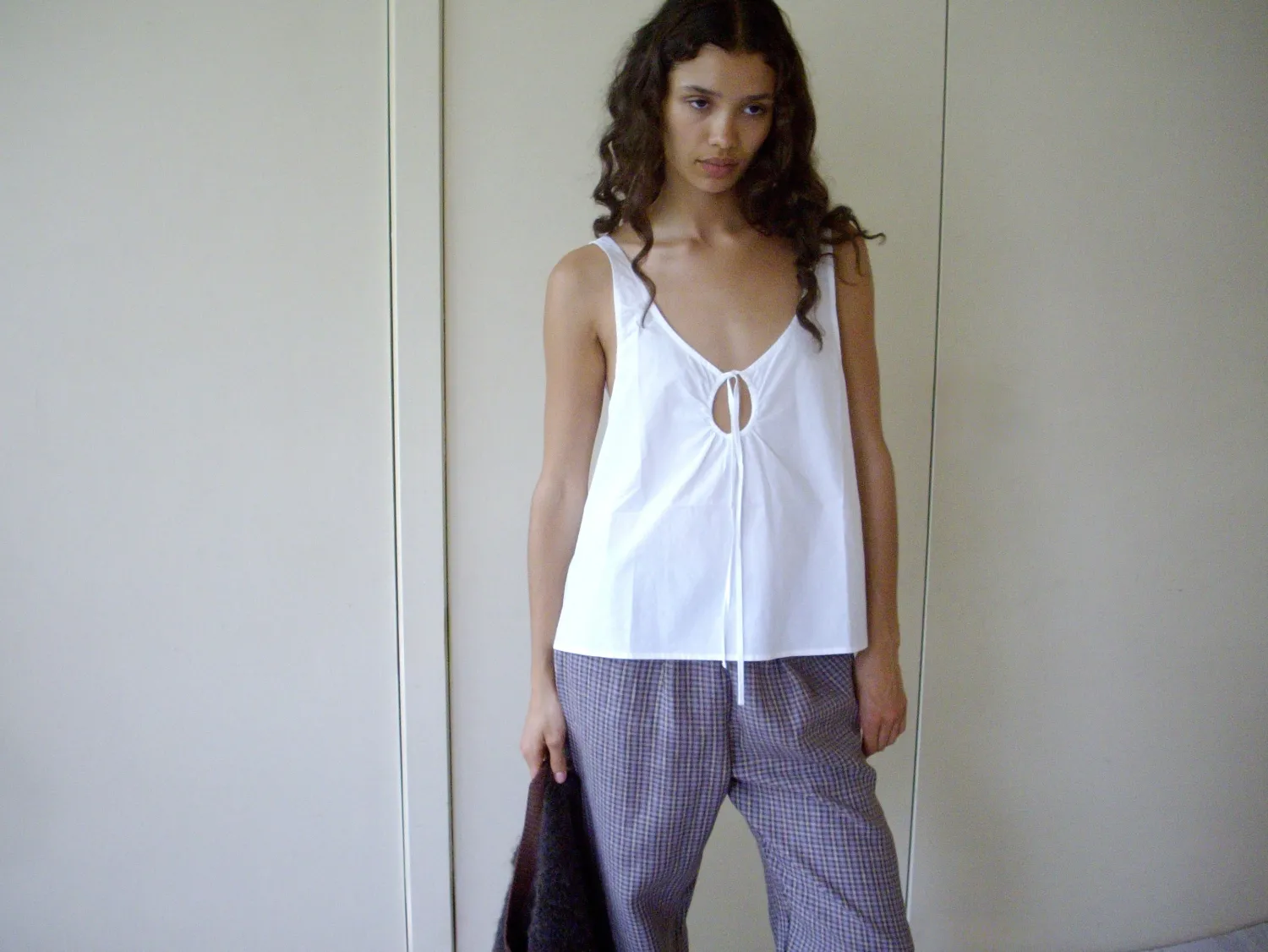 Deiji Studios Tops|U Shape Top